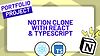 Build a Notion Clone with React and TypeScript