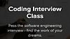 Coding Interview Class (Back To Back SWE)