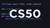 CS50's Web Programming with Python and JavaScript