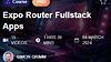 Expo Router Fullstack Apps