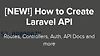 How to Create Laravel API