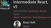 Intermediate React, v5