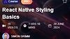 React Native Styling Basics