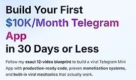 Build Viral Telegram Apps Course