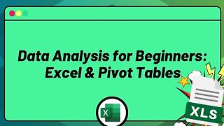 Data Analysis for Beginners: Excel & Pivot Tables
