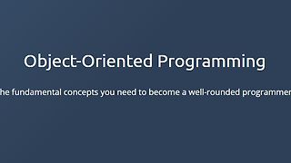 Object-Oriented Programming
