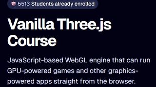 Vanilla Three.js Course