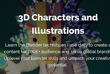 3D Characters and Illustrations