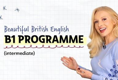 Beautiful British English B1 Course