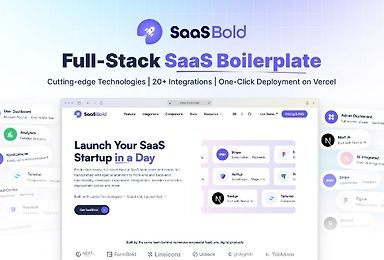 Best Full-Stack SaaS Boilerplate and Starter Kit - SaaSBold