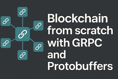 Blockchain from scratch with GRPC and Protobuffers