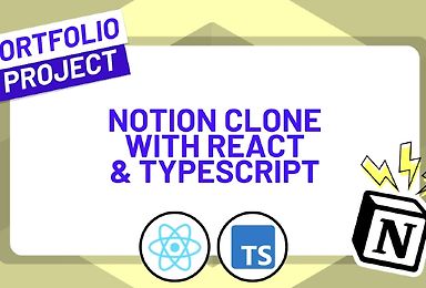 Build a Notion Clone with React and TypeScript