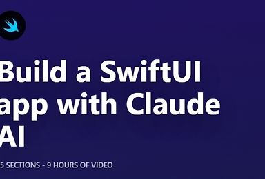 Build a SwiftUI app with Claude AI