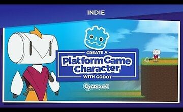 Code a 2D Platform Game Character with Godot