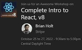 Complete Intro to React, v8