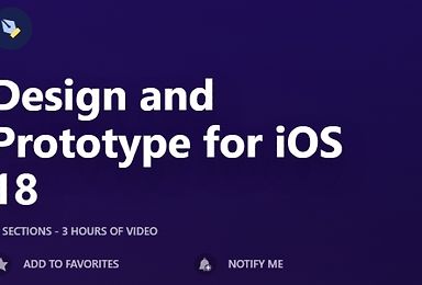 Design and Prototype for iOS 18