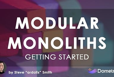 Getting Started: Modular Monoliths in .NET