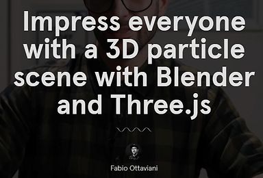Impress everyone with a 3D particle scene with Blender and Three.js