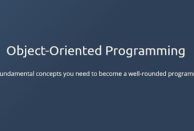 Object-Oriented Programming