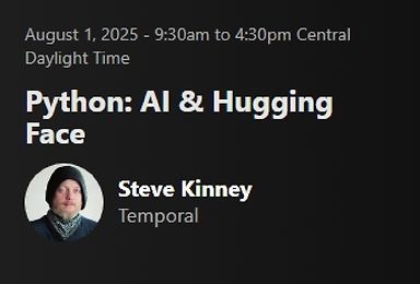 Open Source AI with Python & Hugging Face