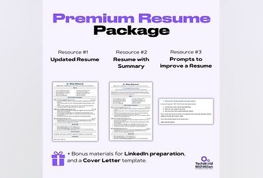 Premium Resume Package