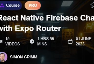 React Native Firebase Chat with Expo Router