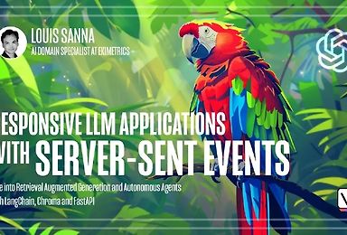 Responsive LLM Applications with Server-Sent Events