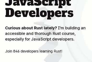 Rust for JavaScript Developers