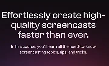 Screencasting.com. Effortlessly create high-quality screencasts faster than ever. (Complete packet)