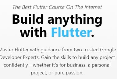 The Best Flutter Course On The Internet