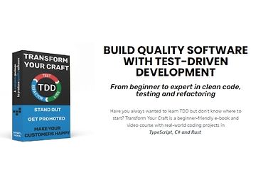 Transform Your Craft with TDD: Master clean code and testing