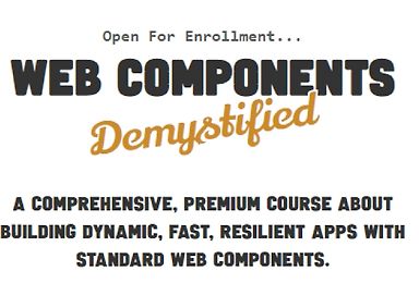 Web Components Demystified