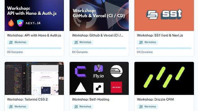  Code With Antonio Workshops